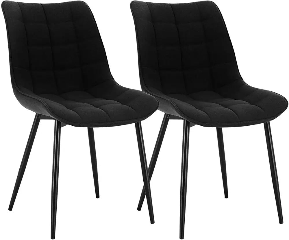 Chaise salle à manger grise en métal 2 ensembles - vente privée 14:365458leather brown;200007763:201336101