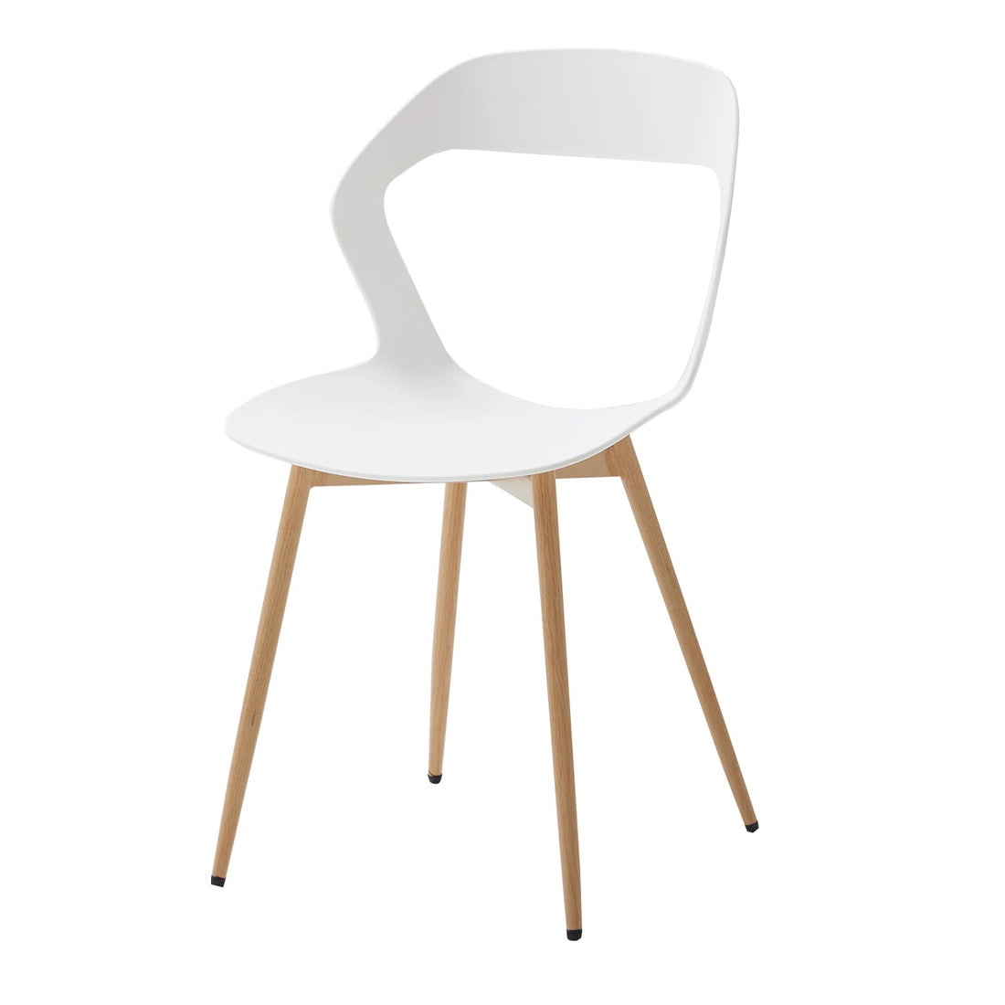 Chaise salle à manger lot de 6 ensembles en plastique moderne - vente privée 14:29White;200007763:201336101