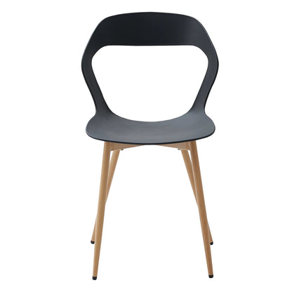 Chaise salle à manger lot de 6 ensembles en plastique moderne - vente privée 14:29White;200007763:201336101