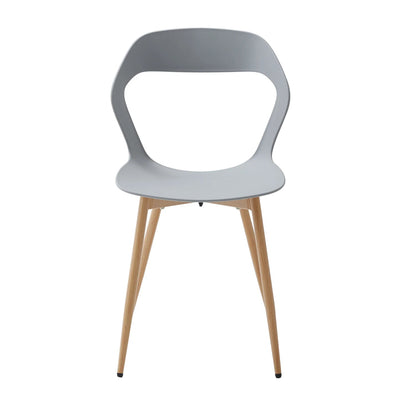 Chaise salle à manger lot de 6 ensembles en plastique moderne - vente privée 14:29White;200007763:201336101
