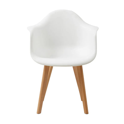 Chaise salle à manger moderne style minimaliste 4 ensembles - vente privée 14:29White;200007763:201336101