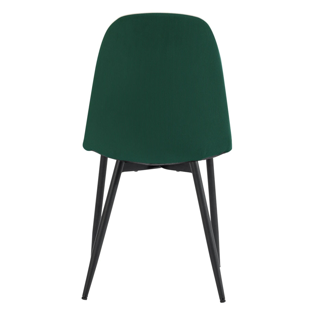 Chaise salle à manger noir en velours côtelé 4 ensembles - vente privée 14:193;200007763:201336101