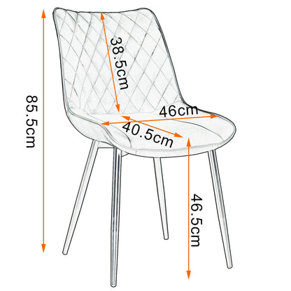 Chaise salle à manger solide rembourrées en lot de 2 ensembles - vente privée 14:200006155dark grey leather;200007763:201336101
