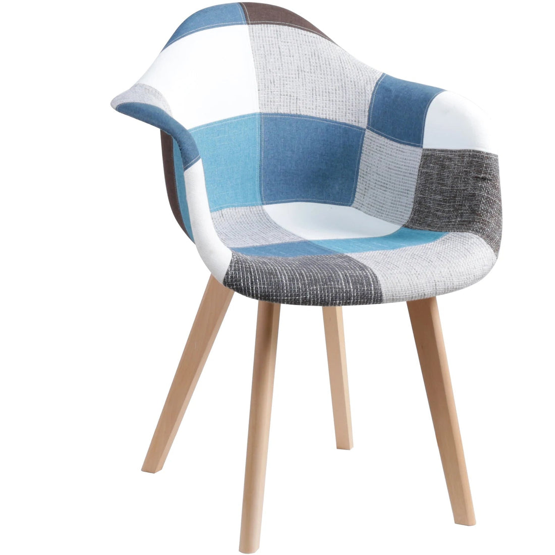 Chaise salle à manger tissu de luxe - 2 ensembles - vente privée 14:365458Brown;200007763:201336101