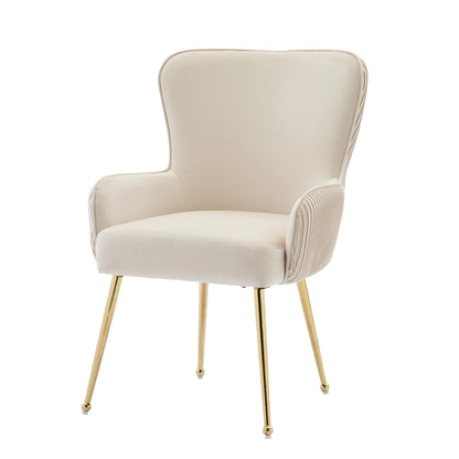 Chaise salle à manger velours blanc 2 ensembles de luxe - vente privée 14:200844061Silver - Set of 6Pcs;200007763:201336342