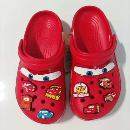 Crocs cars 95 McQueen avec jibbitz et fourrure interne - vente privée 14:200003699B;977:2830M6