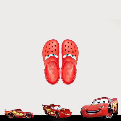 Crocs cars flash mcqueen blanche -
