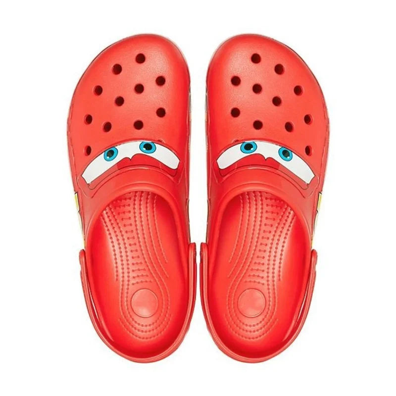 Crocs cars flash mcqueen blanche -