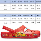 Crocs cars flash mcqueen blanche -