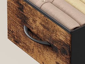 Meuble de rangement pour entrée en panneaux MDF -