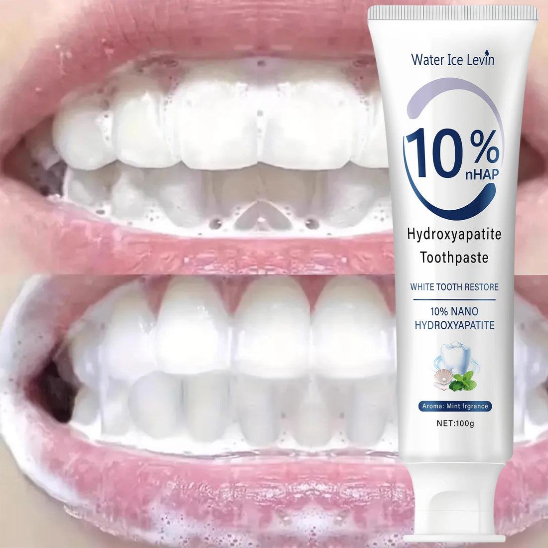 Dentifrice Blanchiment dentaire 100g Fraicheur menthe - vente privée 14:291Pcs