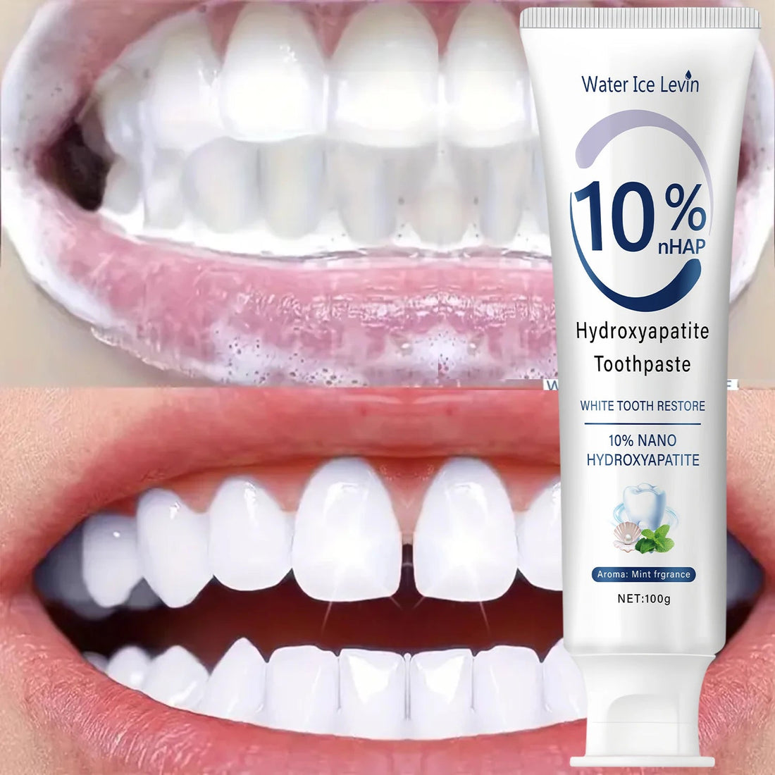 Dentifrice Blanchiment dentaire 100g Fraicheur menthe - vente privée 14:291Pcs