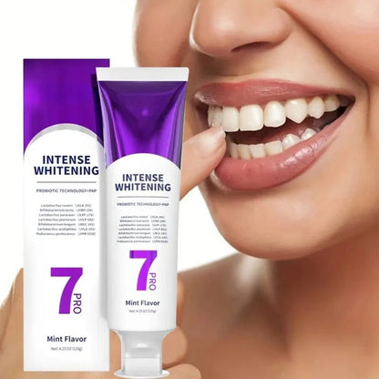 Dentifrice blanchisseur dentaire 7D PRO INTENSE WHITENING - vente privée 14:291PC