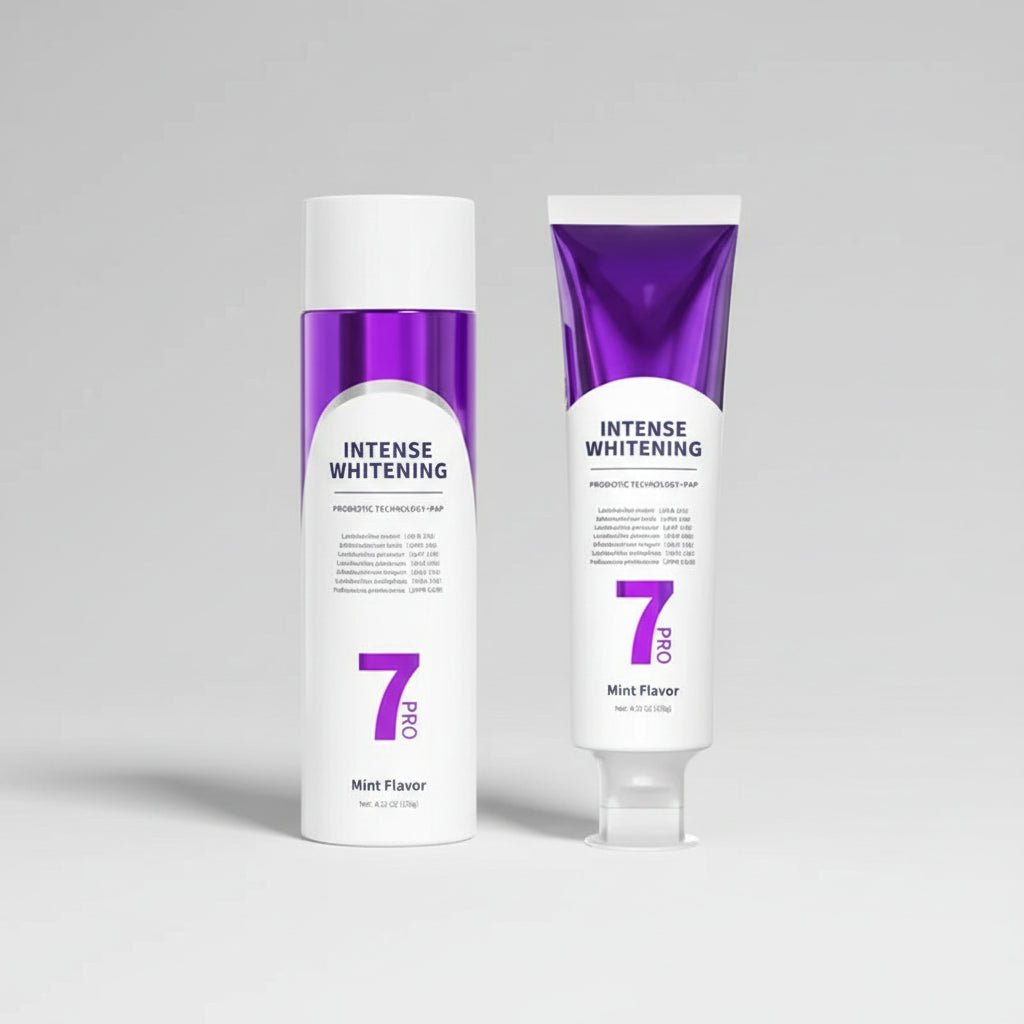 Dentifrice blanchisseur dentaire 7D PRO INTENSE WHITENING - vente privée 14:291PC