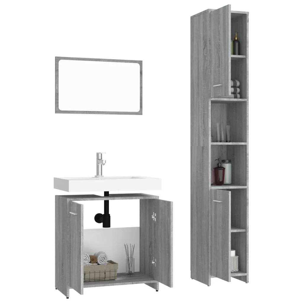 Ensemble Meuble salle de bain de 3 pièces - vente privée 14:10;200007763:201336343