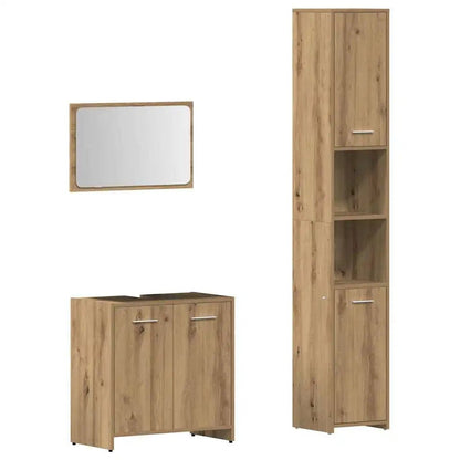 Ensemble Meuble salle de bain de 3 pièces - vente privée 14:496;200007763:201336343