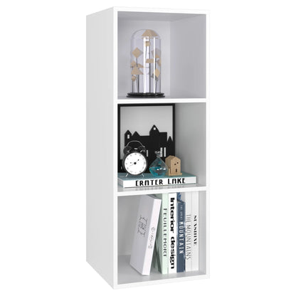 Étagère blanche 3 cube en bois 30x30x80cm - vente privée 14:29White;200007763:201336101