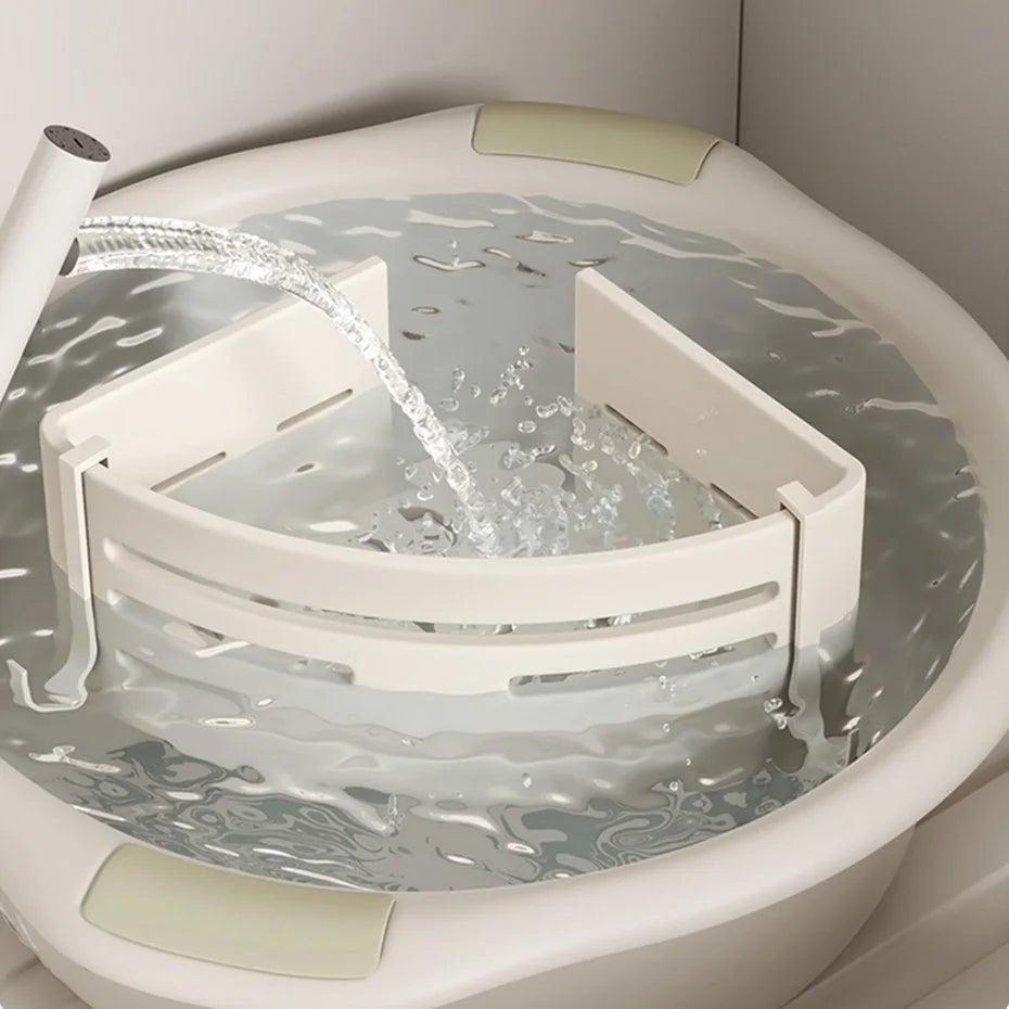 Étagère blanche murale pour salle de bain - vente privée 14:102 Layer