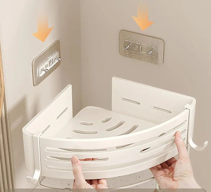 Étagère blanche murale pour salle de bain - vente privée 14:102 Layer