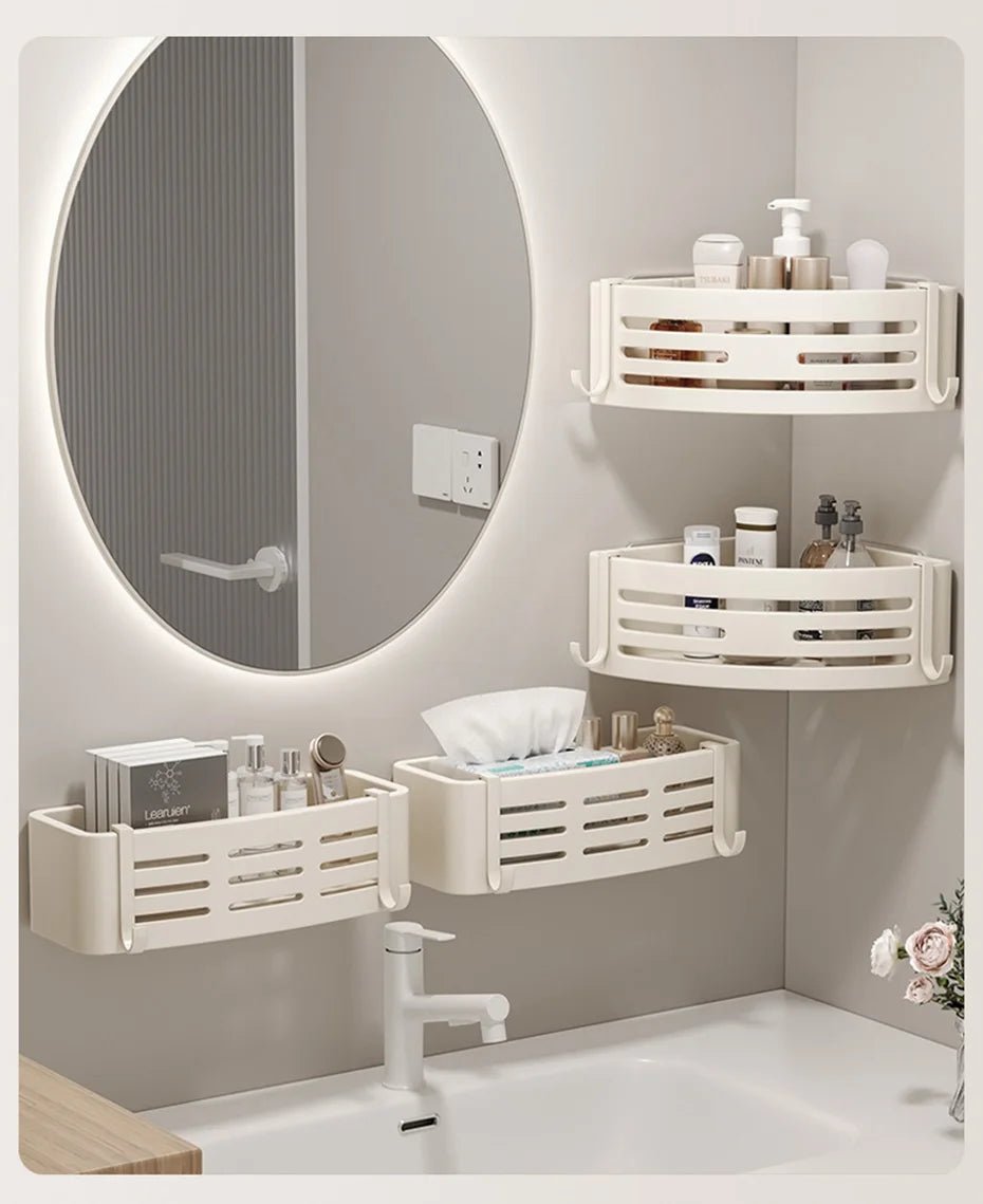 Étagère blanche murale pour salle de bain - vente privée 14:102 Layer