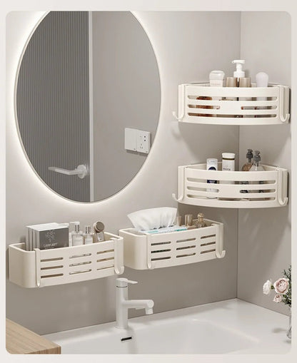 Étagère blanche murale pour salle de bain - vente privée 14:102 Layer