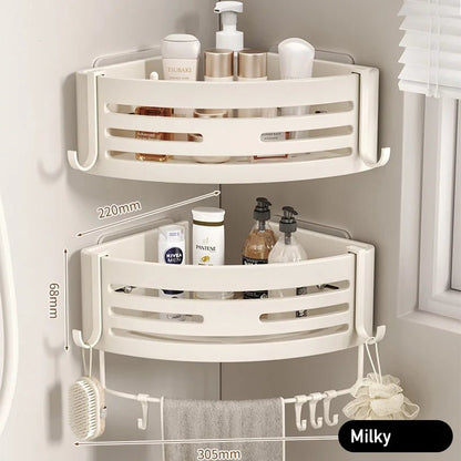 Étagère blanche murale pour salle de bain - vente privée 14:2000029842 Layer 1 Rod
