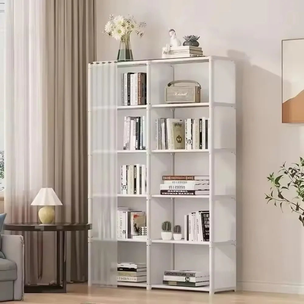 Étagère blanche pas cher à niveaux - vente privée 14:350850White 5-layer A