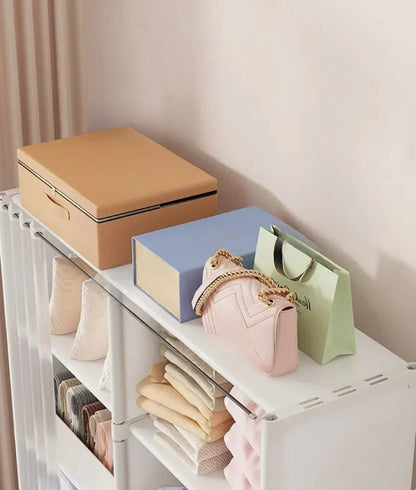 Étagère blanche pas cher à niveaux - vente privée 14:350850White 5-layer A