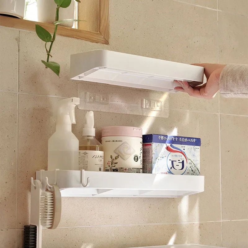Étagère blanche pour douche - vente privée 14:3661pcs