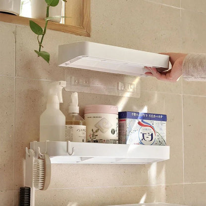 Étagère blanche pour douche - vente privée 14:3661pcs