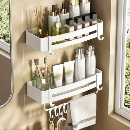 Étagère blanche pour salle de douche - vente privée 14:2000029842White Squarerod