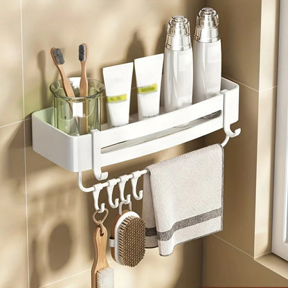 Étagère blanche pour salle de douche - vente privée 14:291White Squarerod