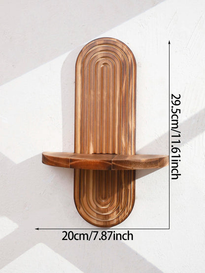 étagère bois ancien 1 pièce bohoo - vente privée 14:200006151TK877-MS10647