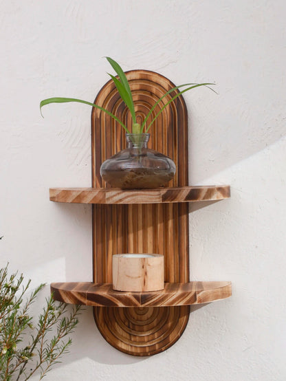 étagère bois ancien 1 pièce bohoo - vente privée 14:201504125TK877-MS9775