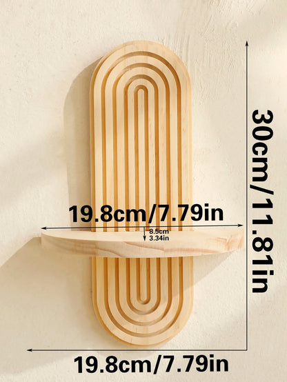 étagère bois ancien 1 pièce bohoo - vente privée 14:202713809TK877-MS9776