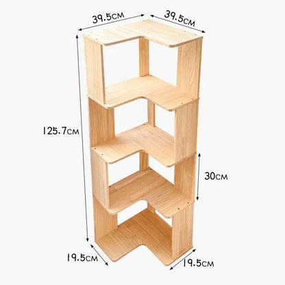 étagère bois brute bibliothèque - vente privée 14:175trumpet 4th floor