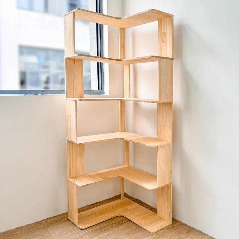 étagère bois brute bibliothèque - vente privée 14:193trumpet 3rd floor
