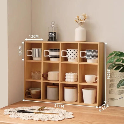étagère bois massif murale ou table - vente privée 14:175Natural Big