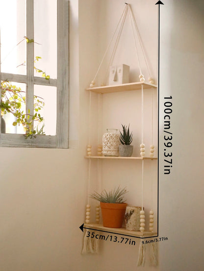 étagère bois rangement mural - vente privée 14:200006152KK107-M01754