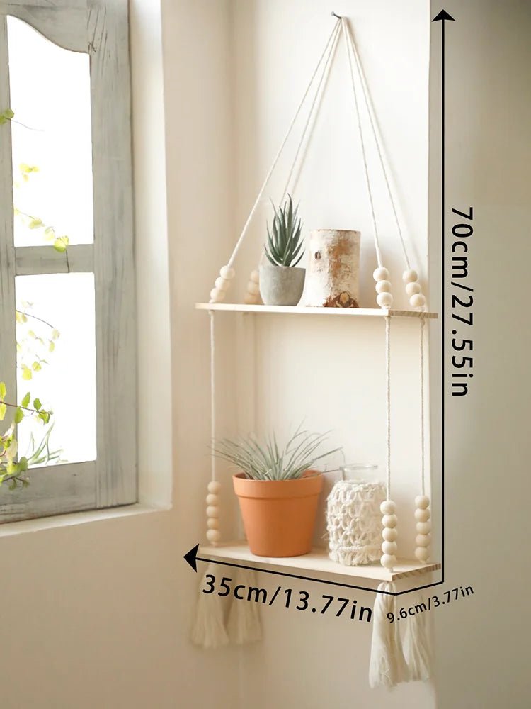 étagère bois rangement mural - vente privée 14:200013902KK107-M0742