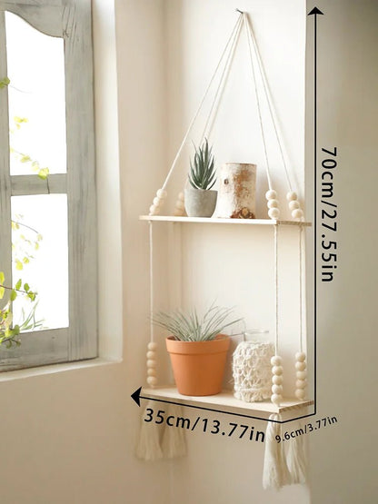 étagère bois rangement mural - vente privée 14:200013902KK107-M0742