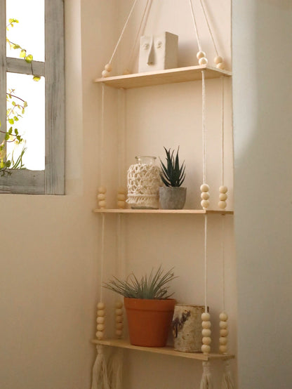 étagère bois rangement mural - vente privée 14:200013902KK107-M0742