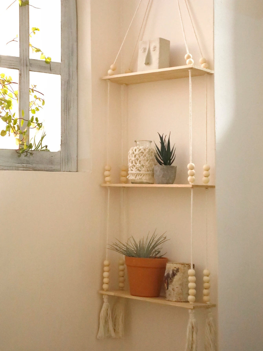 étagère bois rangement mural - vente privée 14:200013902KK107-M0742