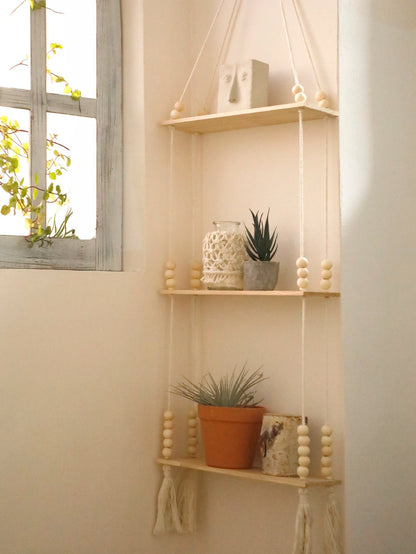 étagère bois rangement mural - vente privée 14:200013902KK107-M0742