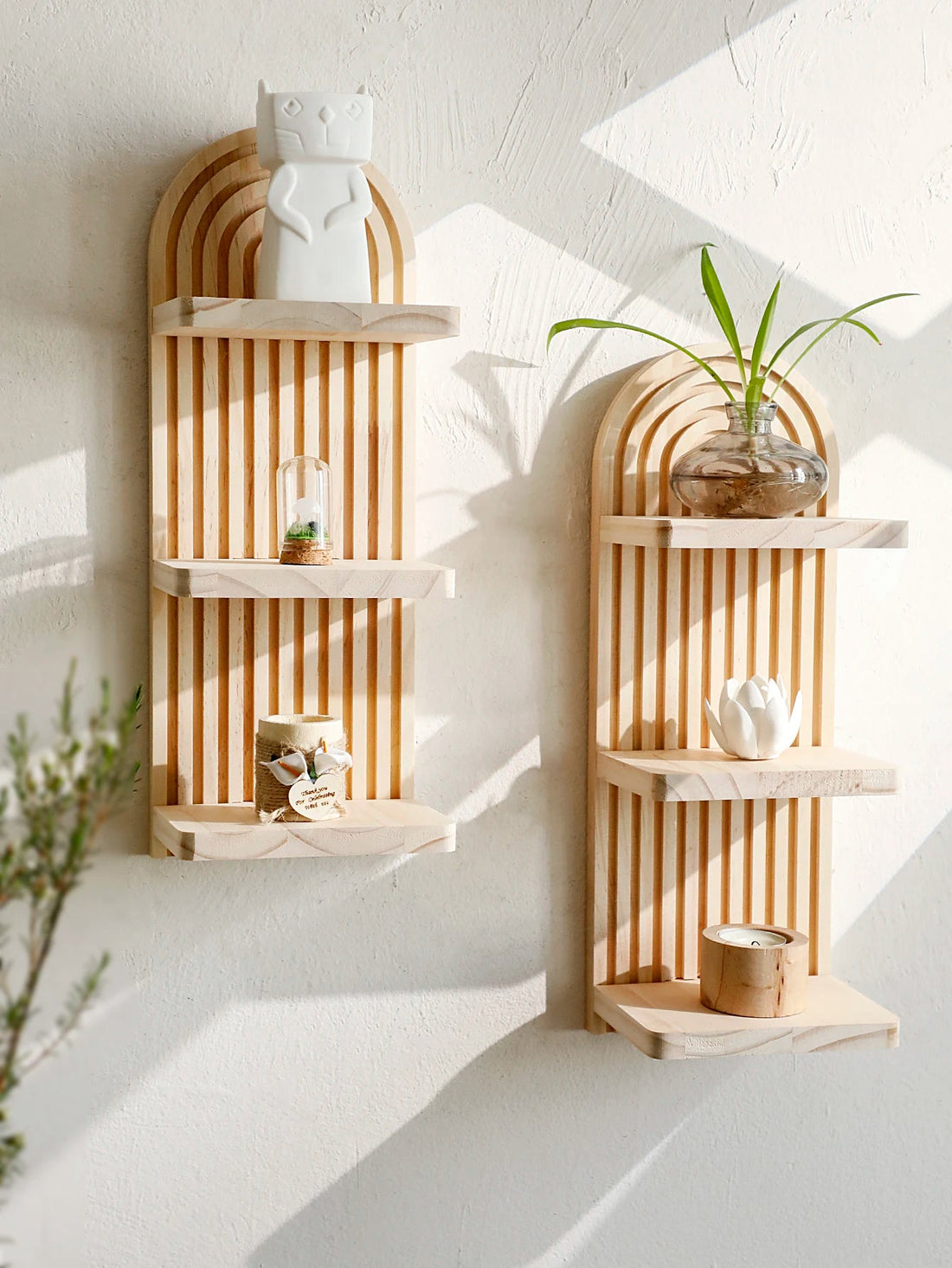 étagère bureau 1Pc Boho - vente privée 14:201504125Wall Shelf MS10583-1