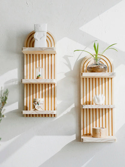 étagère bureau 1Pc Boho - vente privée 14:201504125Wall Shelf MS10583-1