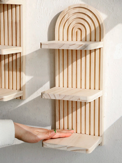 étagère bureau 1Pc Boho - vente privée 14:201504125Wall Shelf MS10583-1