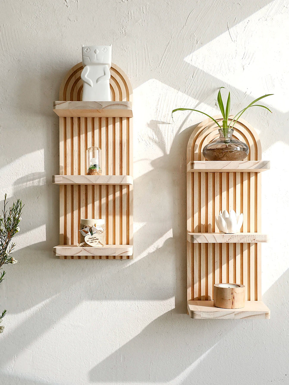 étagère bureau 1Pc Boho - vente privée 14:201504125Wall Shelf MS10583-1