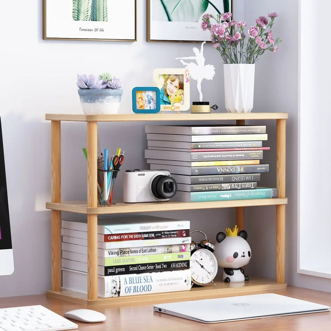 étagère bureau d'angle en bois de qualité - vente privée 14:2000061534 layers 30cm  A