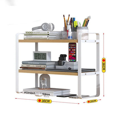 étagère bureau design à 2 niveaux - vente privée 14:10B;200007763:201336100